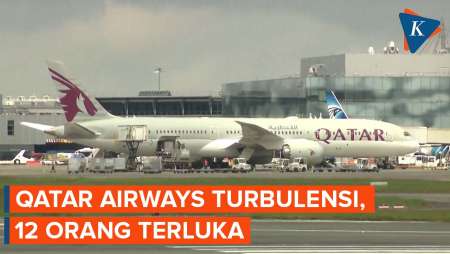 Qatar Airways Alami Turbulensi, 12 Orang Terluka