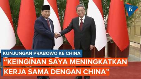 Momen Prabowo Bertemu PM Li Qiang, Sebut Indonesia dan China Saling Melengkapi