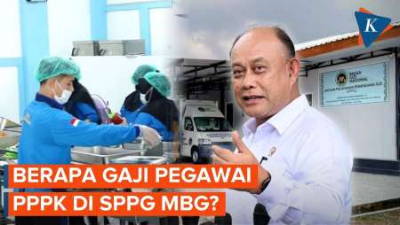 Pegawai SPPG MBG Diangkat jadi PPPK, Berapa Gajinya?