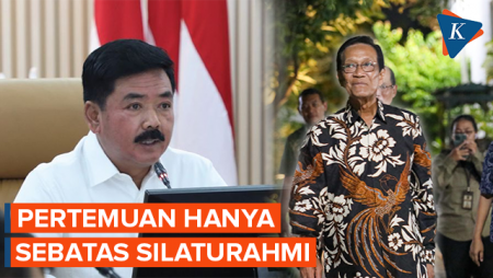 Menko Polhukam Hadi Tjahjanto Bertemu Sultan, Bahas Pertemuan Jokowi dan Megawati?