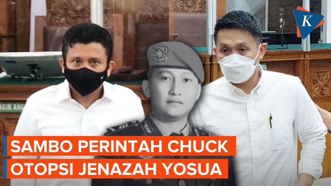 Chuck Putranto Mengaku Diperintah Sambo Ikut Otopsi Jenazah Brigadir Yosua