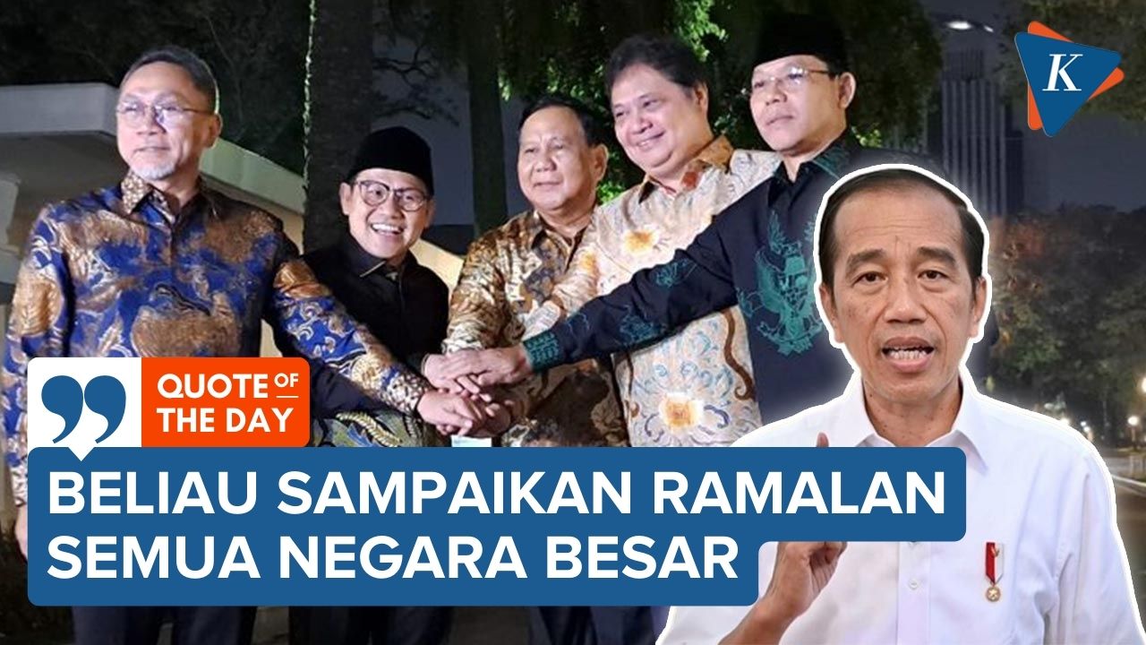 Prabowo Beberkan 2 Pesan Presiden Jokowi ke Para Ketum Parpol