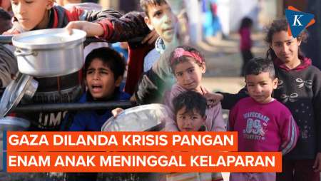 Gaza Memburuk, 6 Anak Meninggal Dunia karena Kelaparan