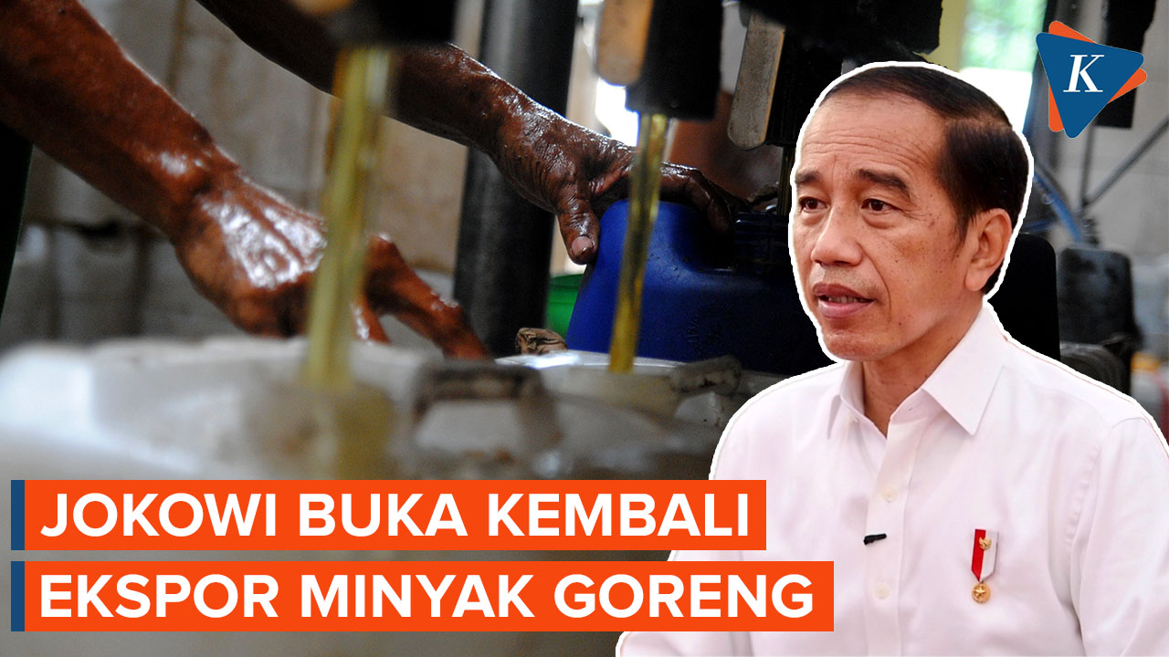 Alasan Jokowi Cabut Larangan Ekspor Migor