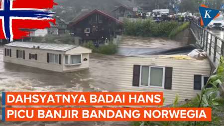 Norwegia Dihantam Badai, 5.000 Rumah dalam Kondisi Tanpa Listrik