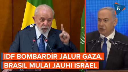 Perang Urat Israel Vs Brasil: Netanyahu Naik Darah, Lula da Silva Tarik Dubesnya