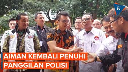 Aiman Kembali Diperiksa Terkait Pernyataan ‘Ada Oknum Polisi Tidak Netral’