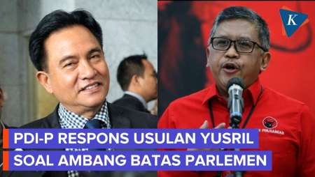 Hasto PDI-P Respons Ide Yusril Soal Jumlah Komisi Di DPR Jadi Ambang Batas