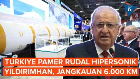 Turkiye Pamer Rudal Hipersonik Yildirimhan, Klaim Punya Jangkauan 6.000 Km