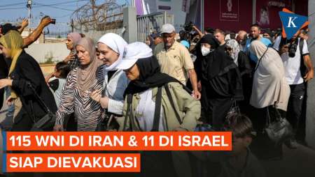 115 WNI di Iran dan 11 di Israel Bersedia Dievakuasi TNI
