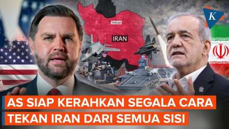 AS Tak Main-Main! Ancaman Militer hingga Diplomatik Disiapkan untuk Iran