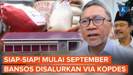 Menteri Zulhas: September Semua Bansos Disalurkan Lewat Kopdes Merah Putih