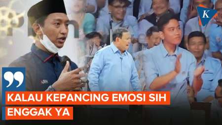 TKN Prabowo-Gibran Bantah Aksi Bakar Semangat Gibran karena Terpancing Emosi