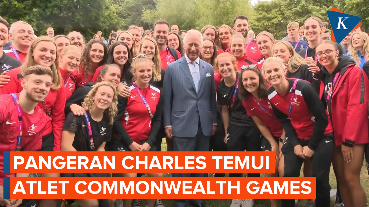 Pangeran Charles Temui Atlet Commonwealth Games