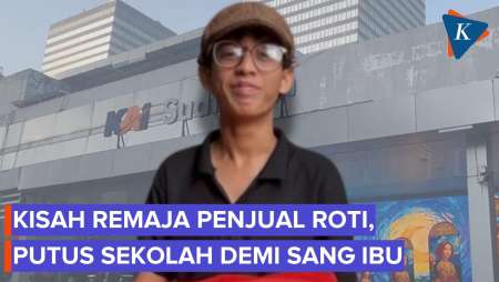 Kisah Remaja Penjual Roti Yang Putus Sekolah, Tetap Berbagi Meski Hidup Kekurangan