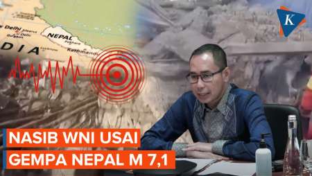 Gempa Magnitudo 7,1 Guncang Nepal, Kemlu: Belum Ada Laporan WNI Terdampak