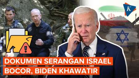 Dokumen Rahasia Serangan Israel ke Iran Bocor, Biden Khawatir