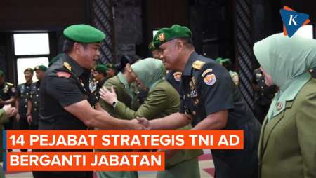 14 Pejabat Strategis TNI AD Berganti, Mayjen Tandyo Resmi Jadi Wakasad