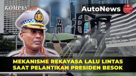 Simak Rekayasa Lalu Lintas Saat Pelantikan Presiden dan Wapres