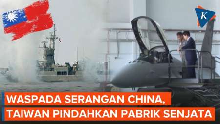 Taiwan Waspada Invasi China, Siapkan Skenario Darurat Pemindahan Pabrik Senjata