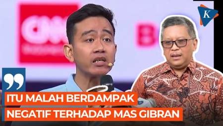 Hasto Sebut Jebakan Pertanyaan Gibran Saat Debat Tak Meraih Simpati Rakyat