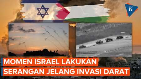 Serangan Udara di Gaza Terus Berlanjut, Militer Israel Klaim Persiapan Serangan Darat