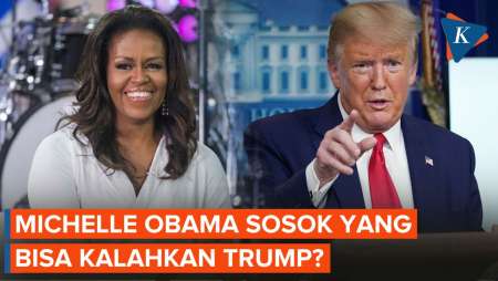 Bukan Kamala, Michelle Obama yang Disebut-sebut Bisa Kalahkan Trump