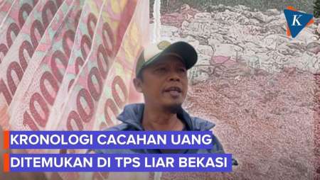 Kronologi Penemuan Cacahan Uang Di TPS Liar Perbatasan Bekasi