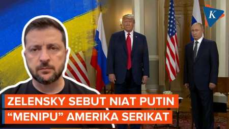 Zelensky Sebut Putin Berniat 