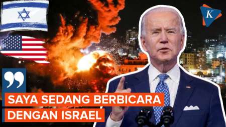 Biden Negosiasi ke Israel agar Urungkan Invasi Darat ke Gaza