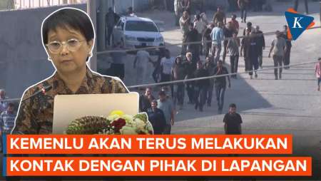 Retno Marsudi Ungkap Kondisi WNI di Gaza Terkini