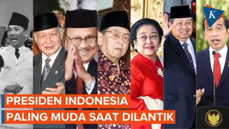 Presiden Indonesia dari Masa ke Masa, Siapa yang Usianya Paling Muda saat Dilantik?