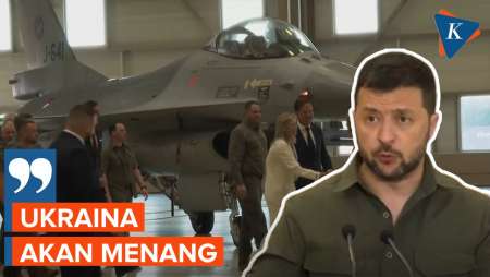 Dapat Bantuan Jet F-16, Zelensky Yakin Mampu Kalahkan Rusia