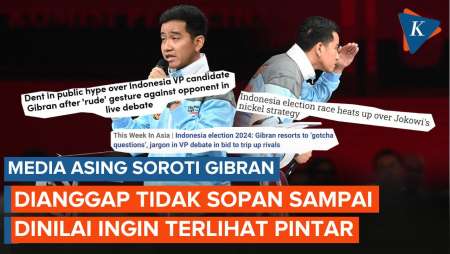 Aksi Gibran dalam Debat Cawapres Disorot Media Asing, Apa Kata…