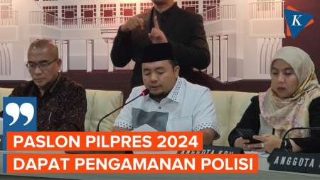 Peserta Pilpres 2024 Dapat Pengamanan Masing-masing 74 Personel Polri