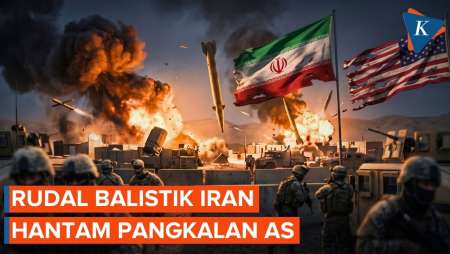 Iran Luncurkan Serangan Rudal Balistik Ke Pangkalan AS Di Timur Tengah