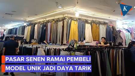 Pakaian Bekas di Pasar Senen Masih Diminati karena Murah Meriah