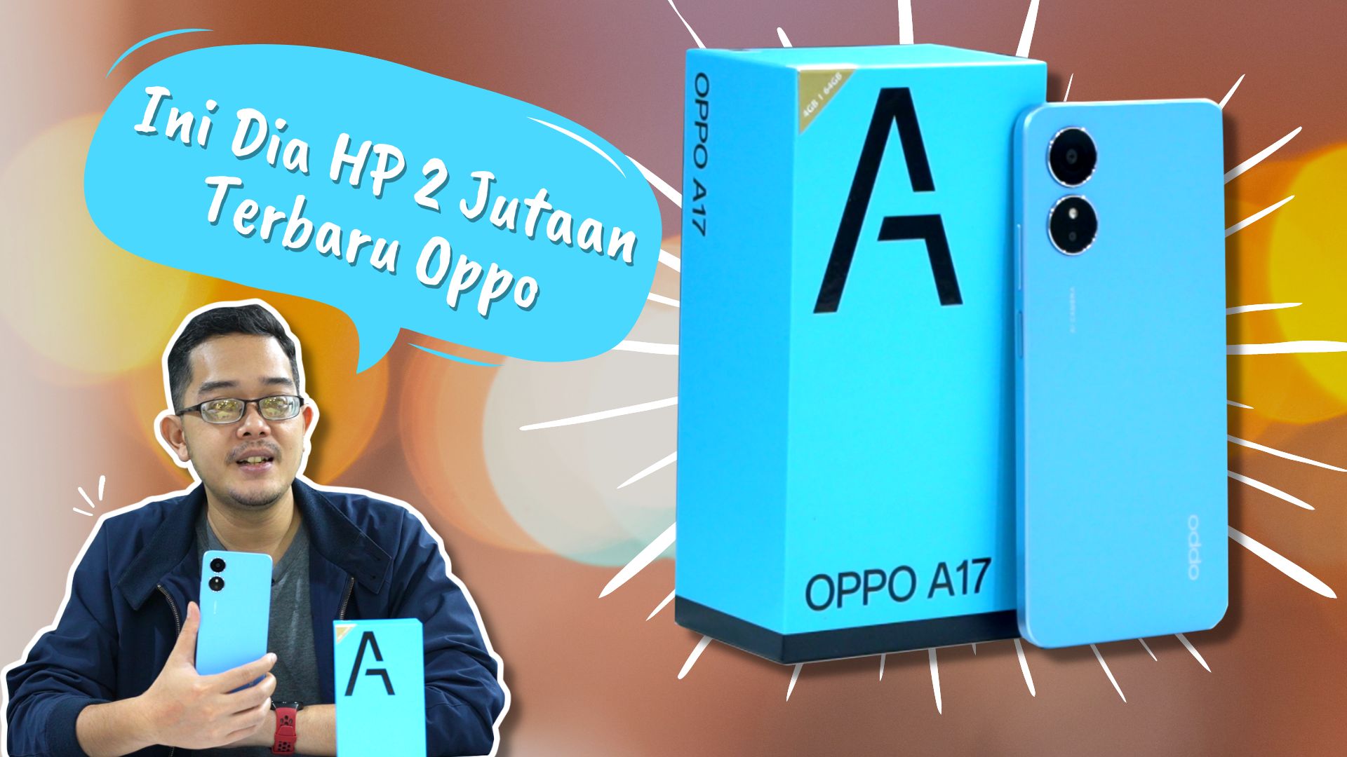 Hands-on Oppo A17, Hape 2 Jutaan Terbaru dari Oppo