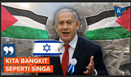 Peringati Setahun Perang Gaza, Netanyahu: Kita Bangkit Seperti Singa!