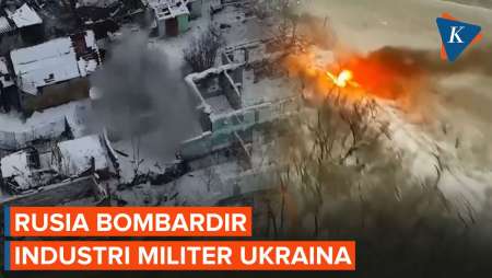 Setelah Kirim Rudal Oreshnik, Rusia Gempur Industri Militer Ukraina
