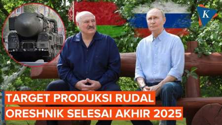 Putin Beberkan soal Produksi Massal Rudal Oreshnik Rusia