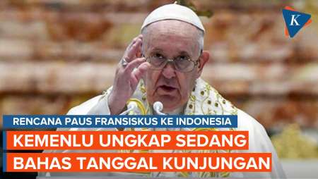 Kemenlu Bahas Tanggal Kunjungan Paus Fransiskus ke Indonesia