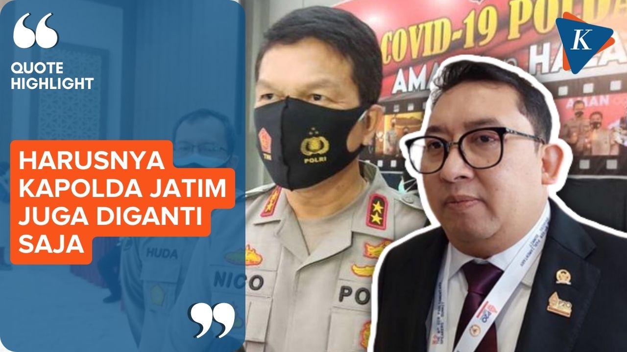 Fadli Zon Dorong Kapolda Jatim Dicopot Buntut Tragedi Kanjuruhan