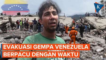 96 Jam Usai Gempa Venezuela, Evakuasi Berpacu Dengan Waktu