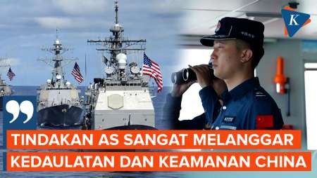 Militer China Buntuti dan Peringatkan Kapal AS di Laut China Selatan