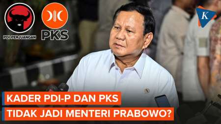 Penjelasan Prabowo Belum Ada Kader PDI-P dan PKS yang Dipanggil