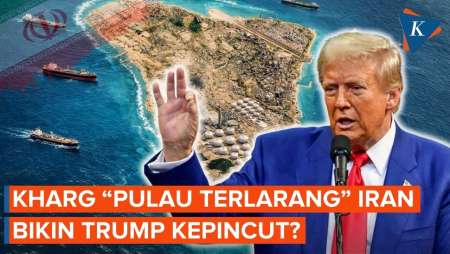 Pulau Kharg "Pulau Terlarang" Iran Yang Jadi Incaran Trump, Apa Istimewanya?