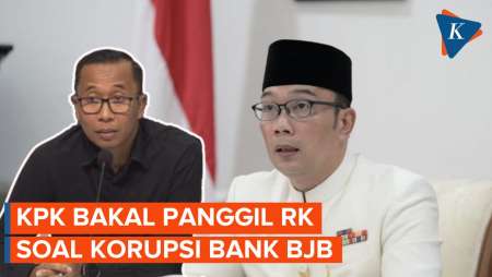 KPK Akan Panggil Ridwan Kamil Terkait Kasus Korupsi Bank BJB