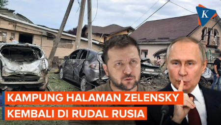 Kampung Halaman Zelensky Kembali Dirudal Rusia, 1 Warga Tewas