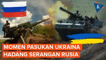 Momen Militer Ukraina Hadang Serangan Rusia untuk Pertahankan Chasiv Yar